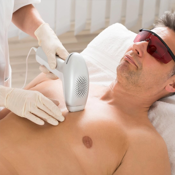 Medical-grade laser treatment